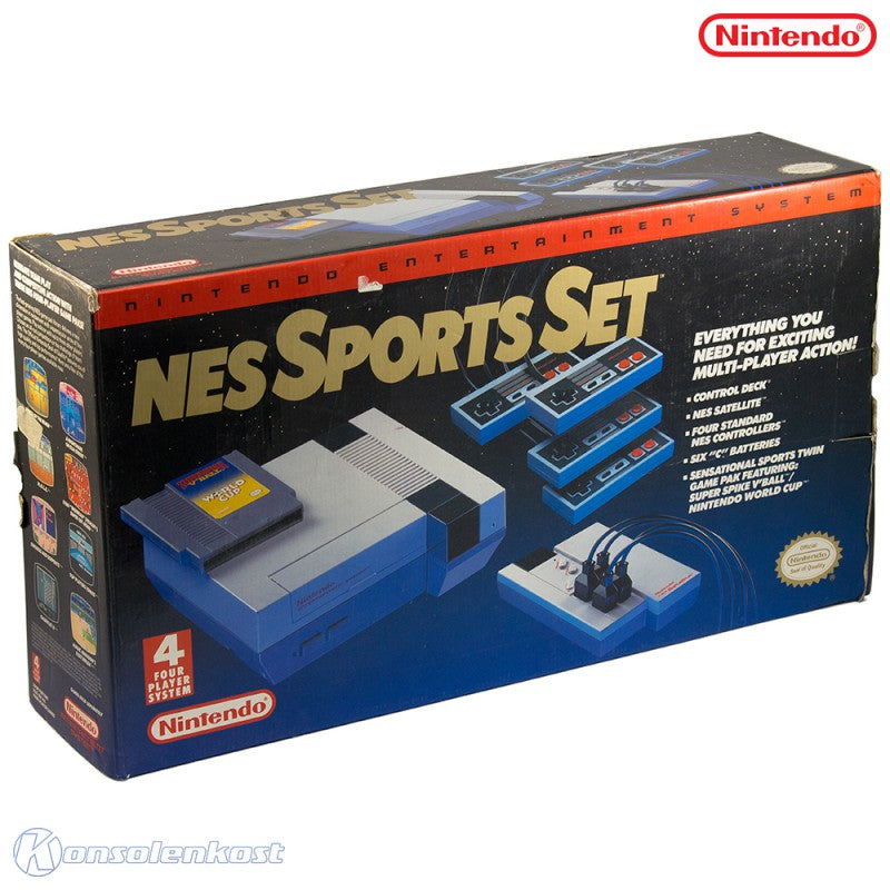 Konsole 60Hz Sports Set + 2 Spiele + Four Score + 4 Controller