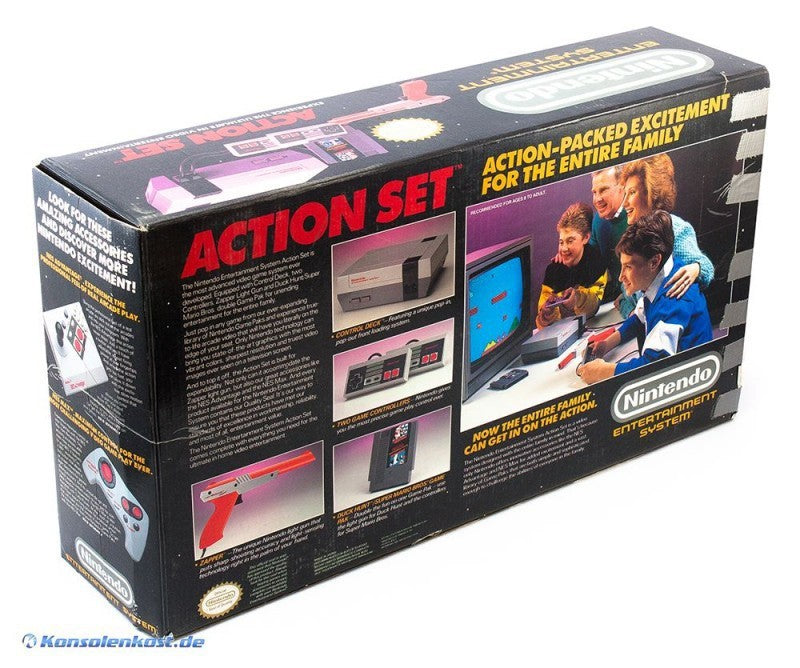 Konsole Action Set + Spiel + 2 Original Controller