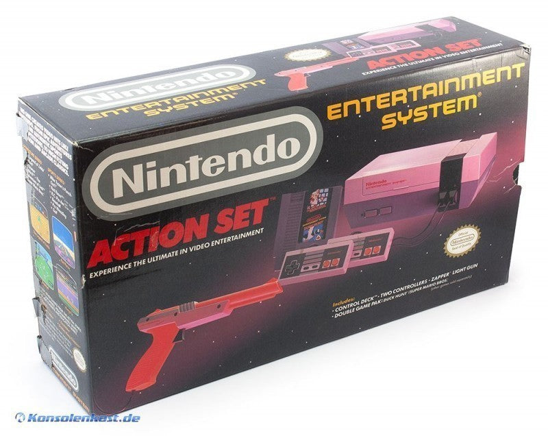 Konsole Action Set + Spiel + 2 Original Controller