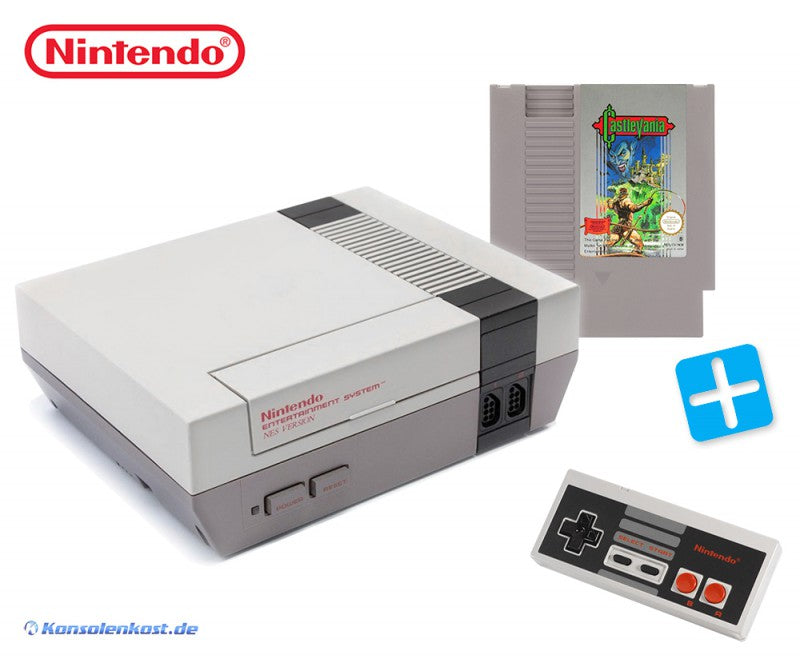 Konsole + Castlevania 1 + Original Controller