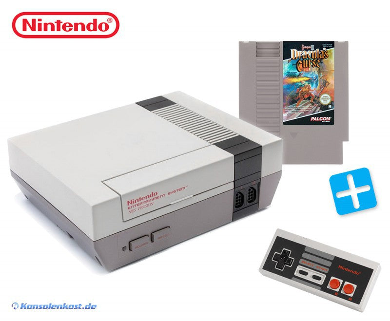 Konsole + Castlevania 3 + Original Controller