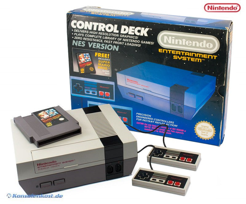 Konsole Control Deck + Super Mario Bros. + 2 Controller