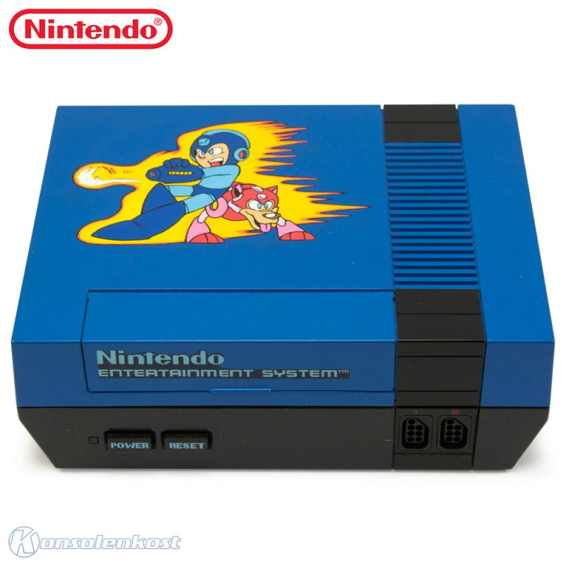 Konsole Custom Design Mega Man + Original Controller