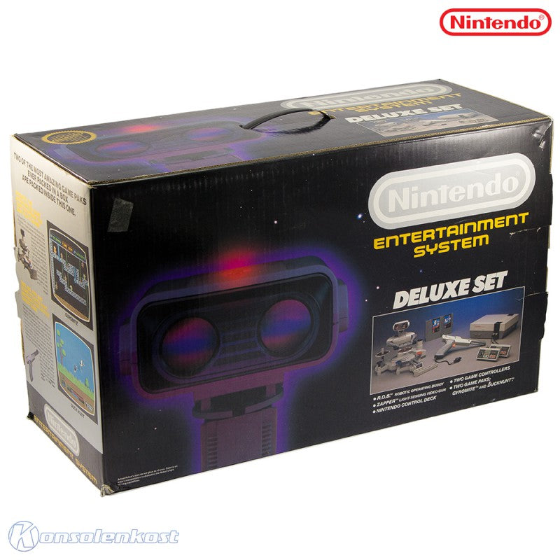Konsole Deluxe Set + 2 Spiele + R.O.B. (US)