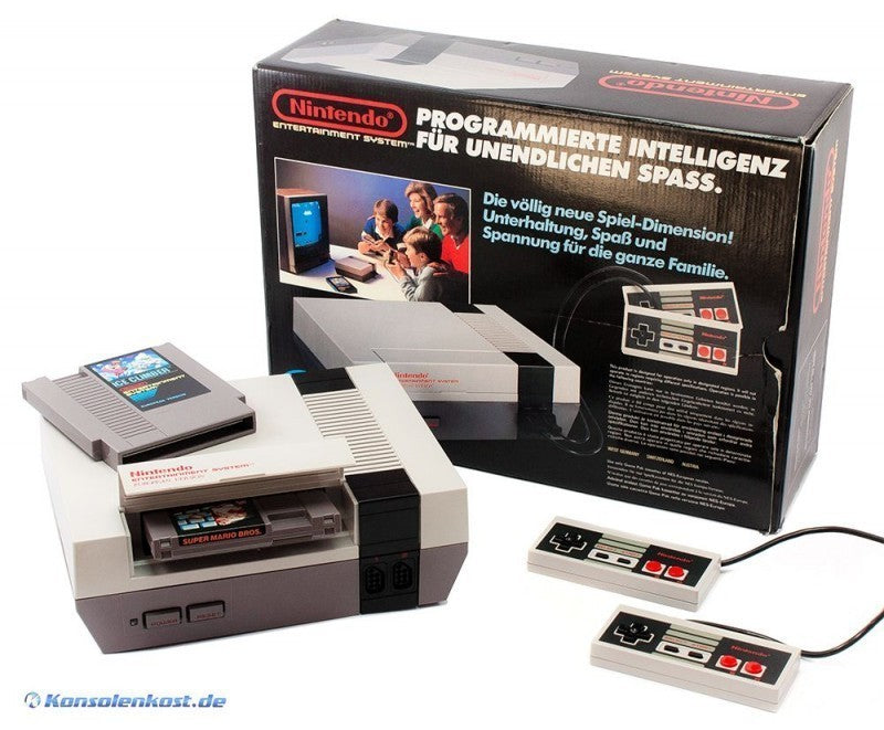 Konsole Ice Climber Set + 2 Spiele + 2 Original Controller