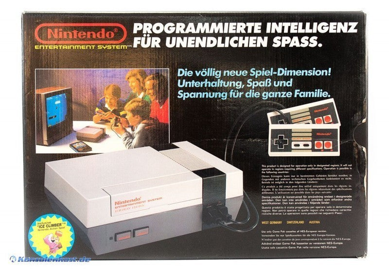 Konsole Ice Climber Set + 2 Spiele + 2 Original Controller