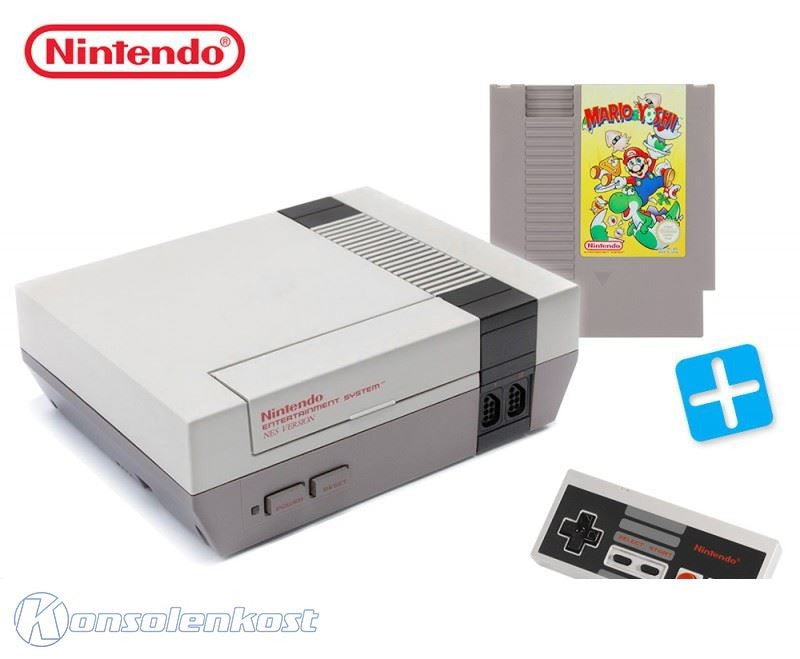 Konsole + Mario & Yoshi + Original Controller