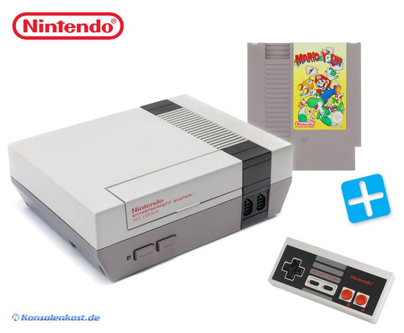 Konsole + Mario & Yoshi + Original Controller