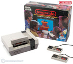 Konsole Super Mario Bros. Set + Spiel + 2 Original Controller
