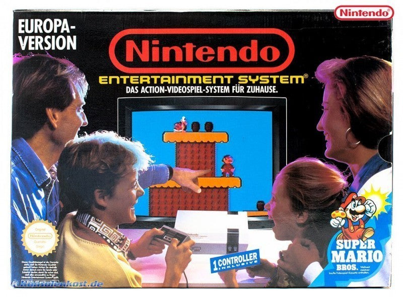Konsole + Spiel + Original Controller Super Mario Bros. Set