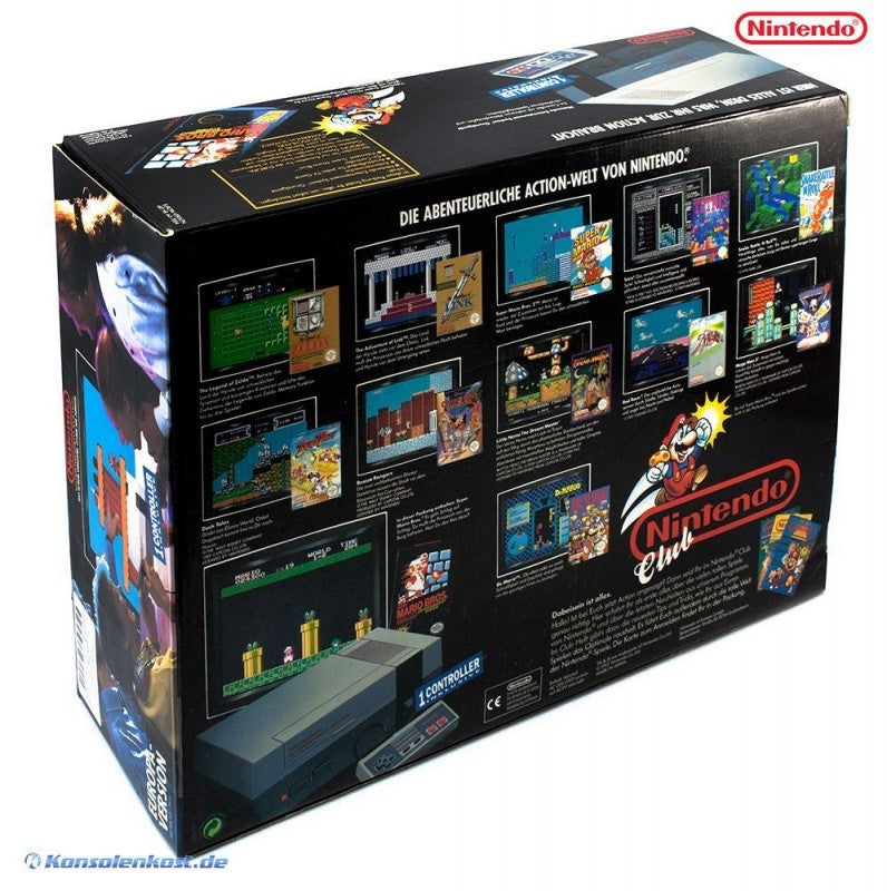 Konsole Super Mario Bros. Set + Spiel + Original Controller