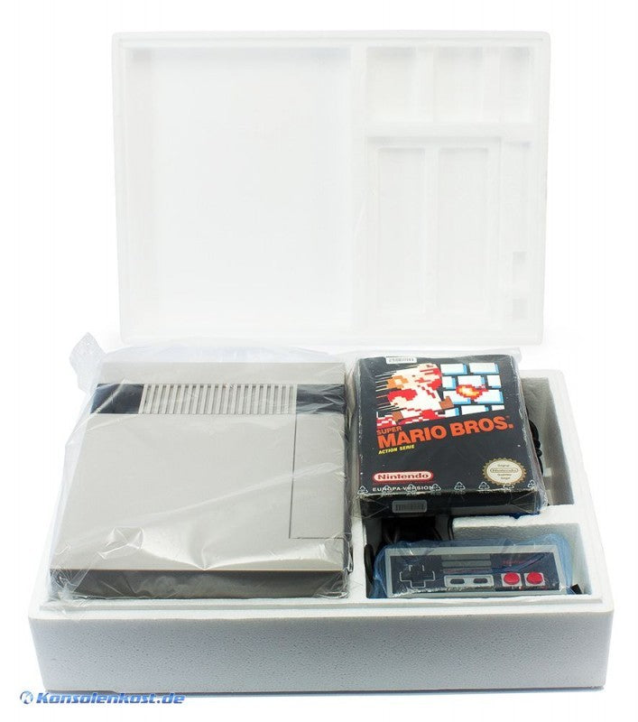 Konsole Super Mario Bros. Set + Spiel + Original Controller