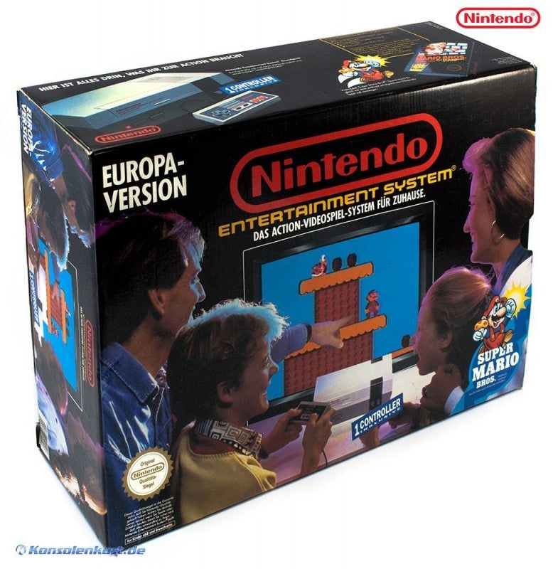 Konsole + Spiel + Original Controller Super Mario Bros. Set