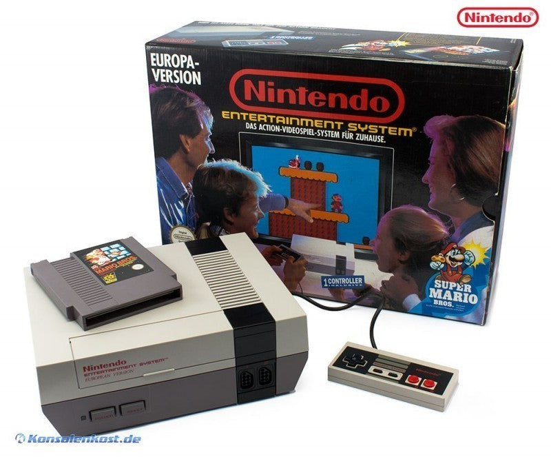 Konsole + Spiel + Original Controller Super Mario Bros. Set
