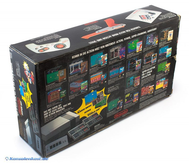 Konsole Super Set + Spiel + 4 Original Controller + Four Score