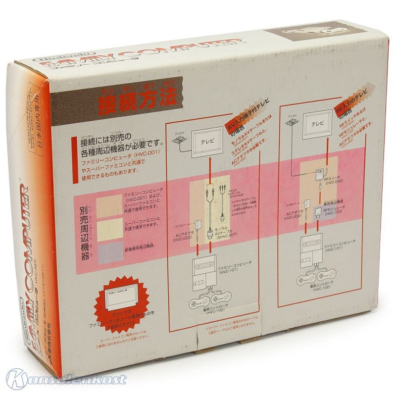 Konsole Top Loader Family Computer + 2 Original Controller (JP)