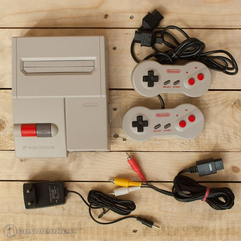 Konsole Top Loader Family Computer + 2 Original Controller (JP)