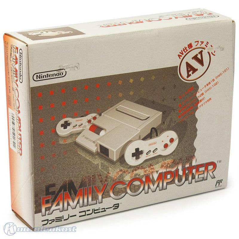 Konsole Top Loader Family Computer + 2 Original Controller (JP)