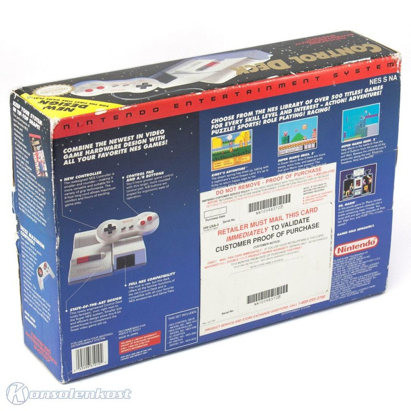 Konsole Top Loader NES-101 Control Deck + Original Controller (US)