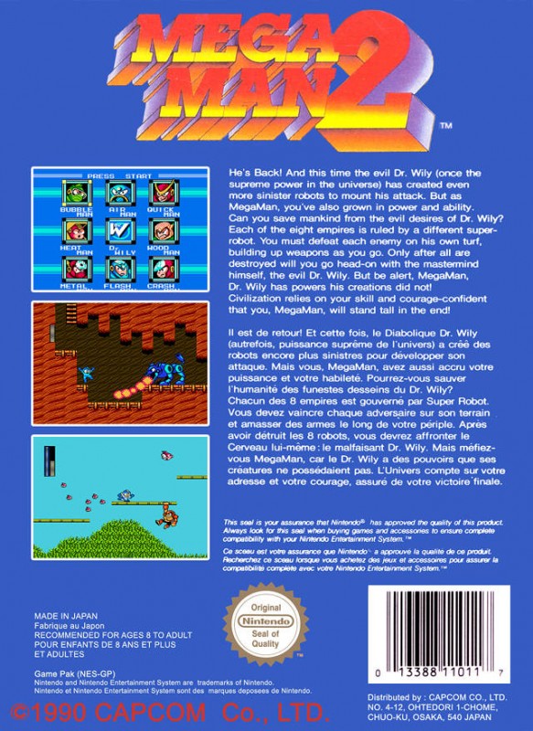 Mega Man 2 Alternatives Cover
