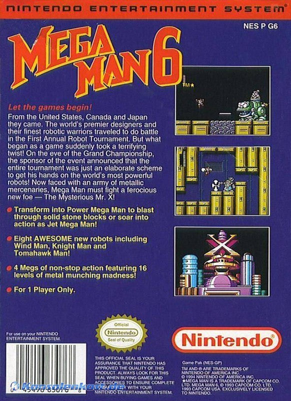 Mega Man 6 (US)