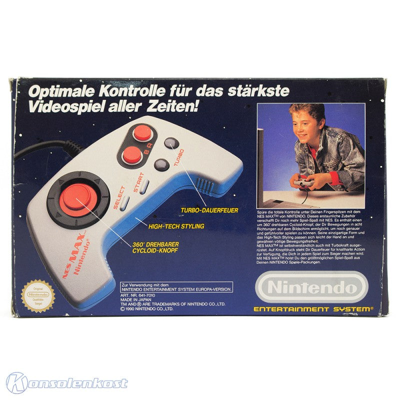 Original Controller mit Turbo grau MAX PAL Version [Nintendo] — grau MAX PAL Version