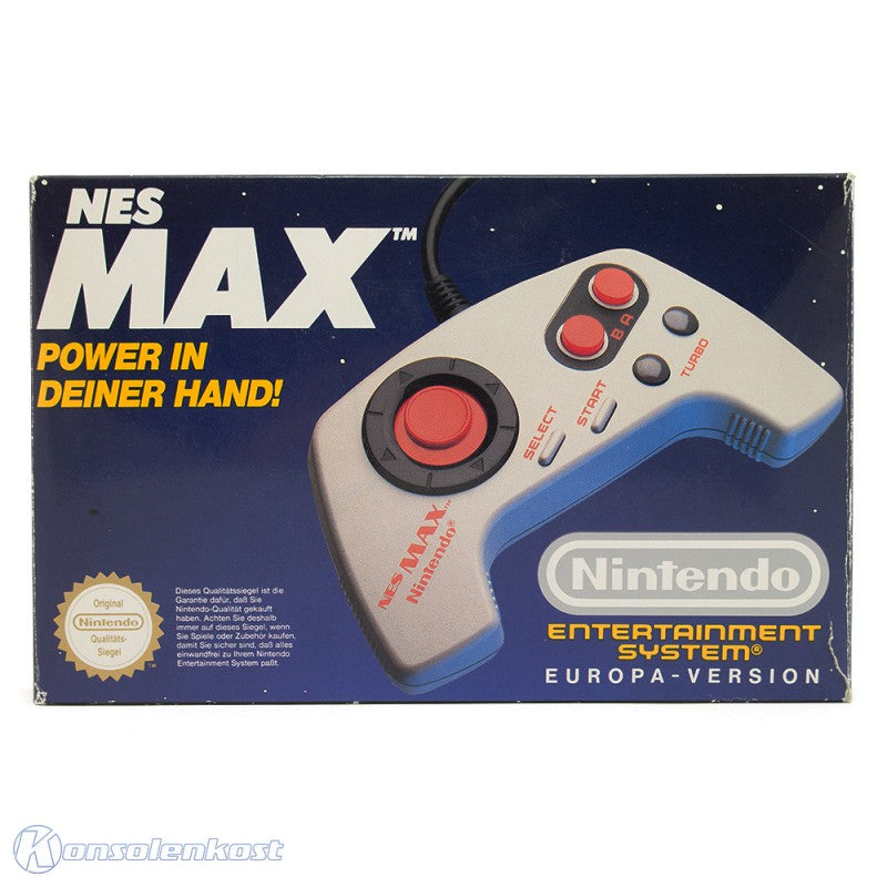 Original Controller mit Turbo grau MAX PAL Version [Nintendo] — grau MAX PAL Version