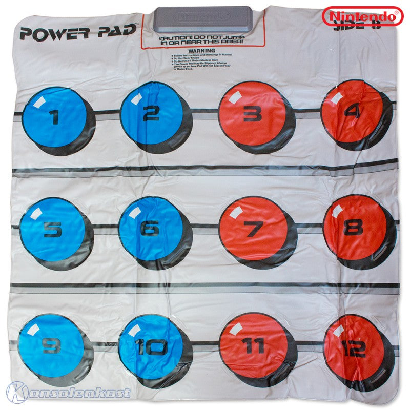 Original US Nintendo Power Pad NES-028 + World Class Track Meet (US)