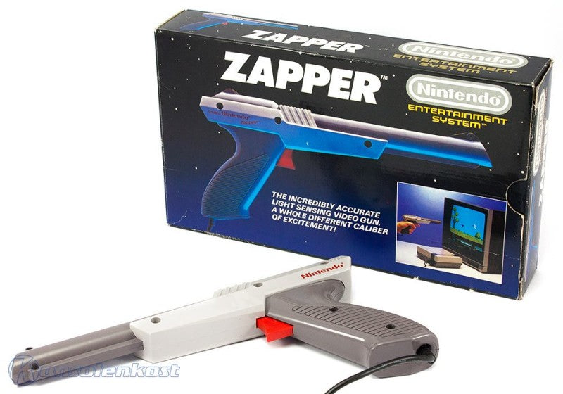 Original Zapper Lightgun rot