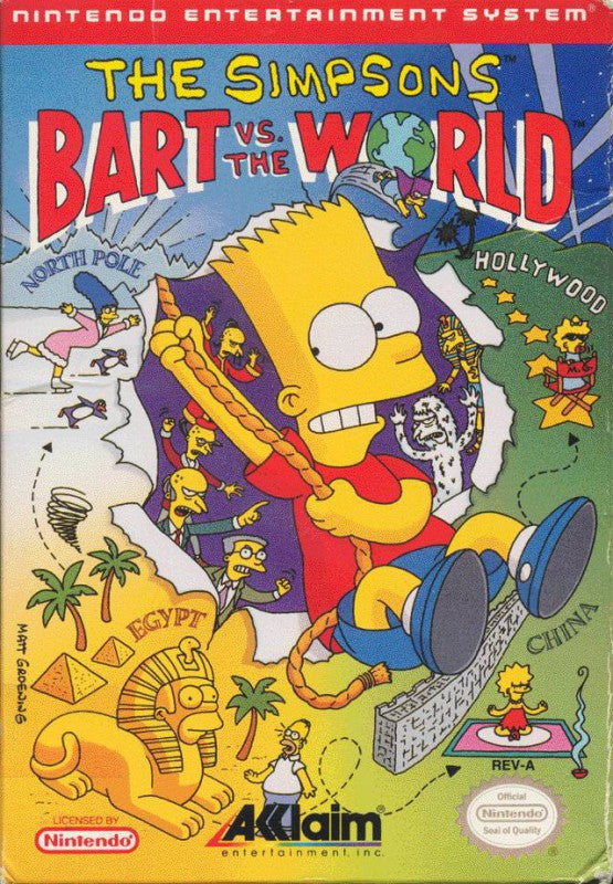 The Simpsons: Bart vs. The World (US)