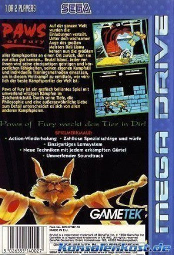 Paws of Fury (DE)