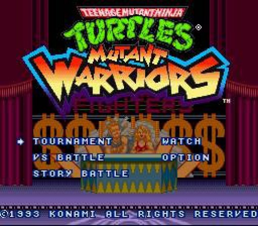 Teenage Mutant Ninja Turtles: Mutant Warriors (JP)