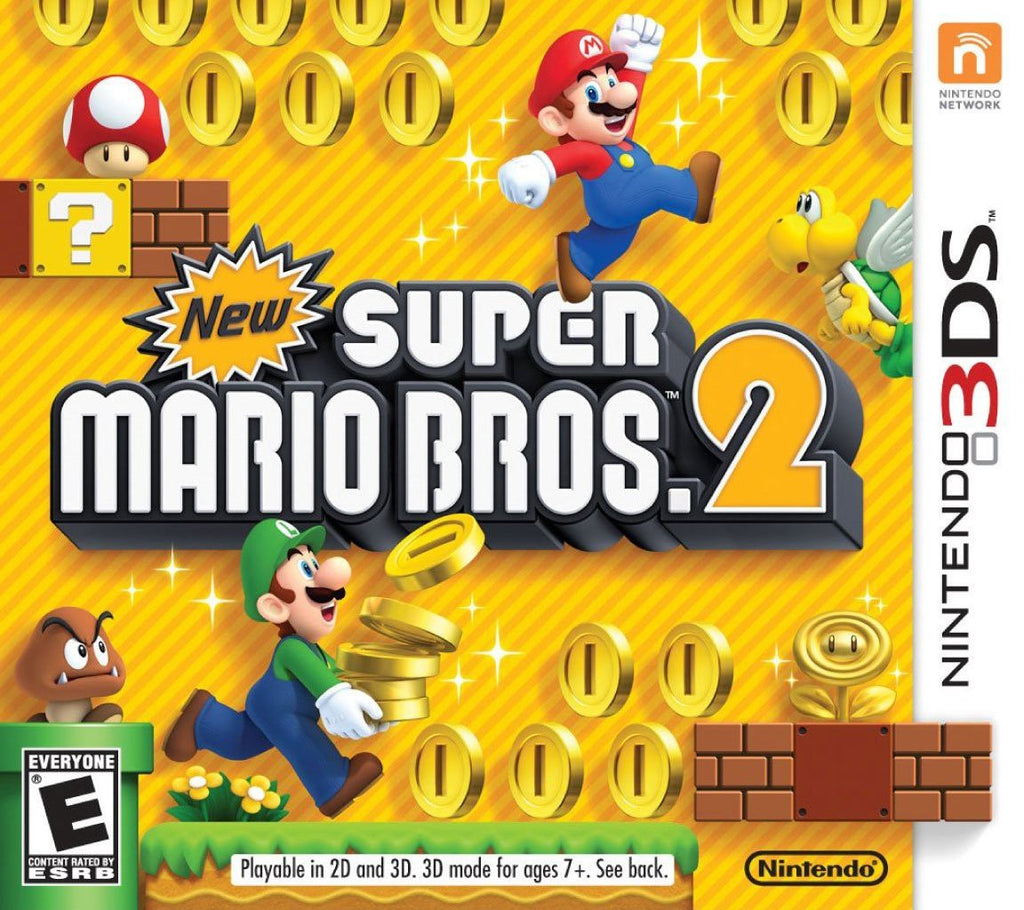 Das Cover von New Super Mario Bros. 2 für Nintendo 3DS