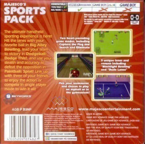 Sports Pack 3 in 1