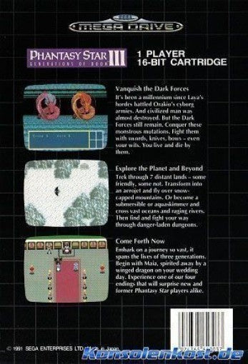 Phantasy Star III (GB)