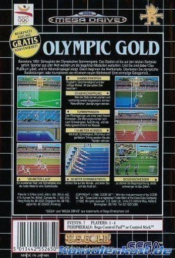 Olympic Gold: Barcelona 92 (EU)