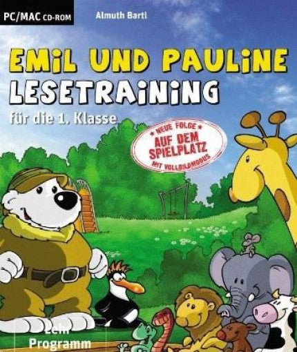 Emil und Pauline: Lesespiele für die 1. und 2. Klasse