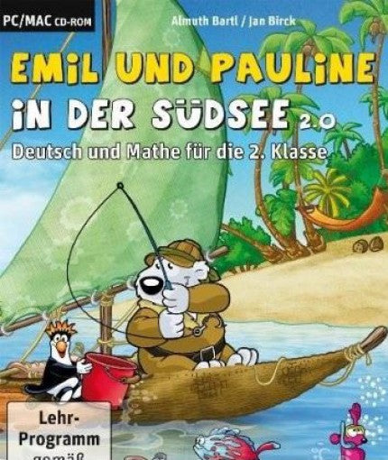 Emil und Pauline in der Südsee 2.0 - Deutsch und Mathe für die 2. Klasse