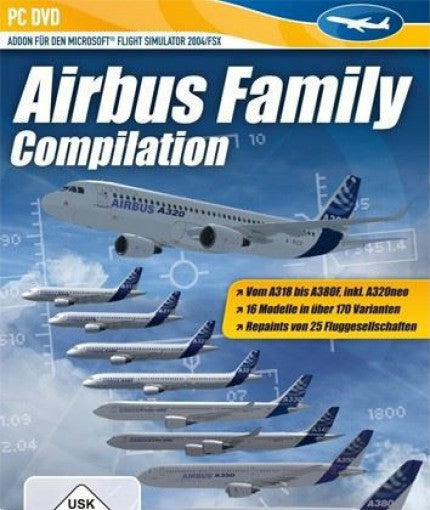 Flight Simulator 2004/FSX: Airbus Family Compilation