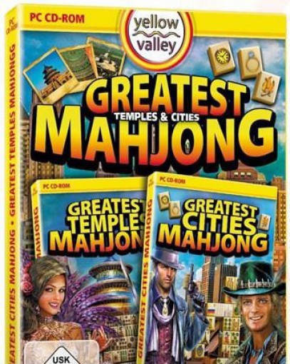 Greatest Temples Mahjong + Greatest Cities Mahjong
