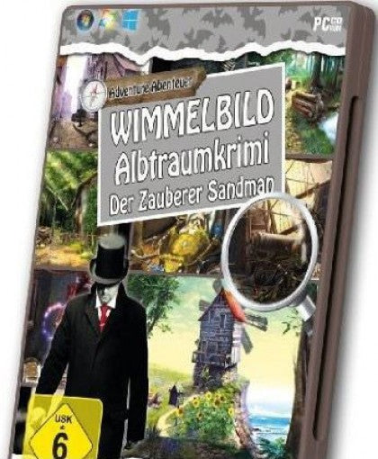 Wimmelbild Albtraumkrimi: Der Zauberer Sandman