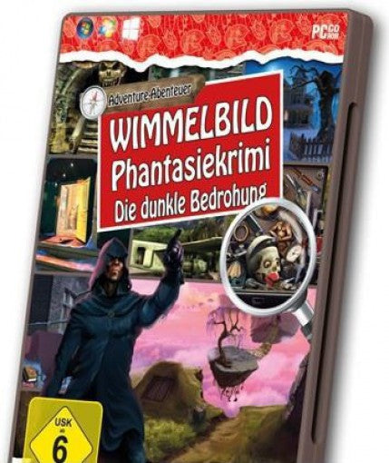 Wimmelbild Phantasiekrimi: Die dunkle Bedrohung