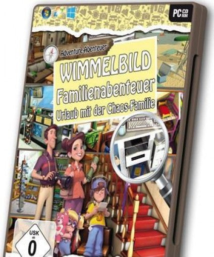 Wimmelbild: Familienabenteuer