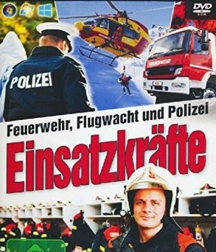 Einsatzkräfte: Feuerwehr, Flugwacht und Polizei