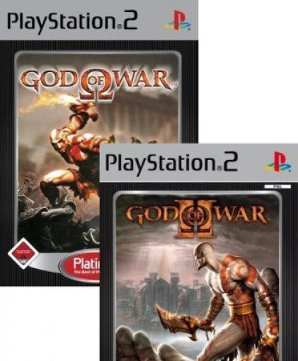 Double Pack: God of War + God of War 2 — Platinum