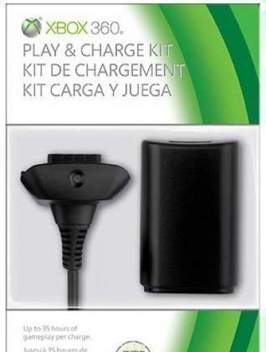 Play & Charge Kit Original schwarz