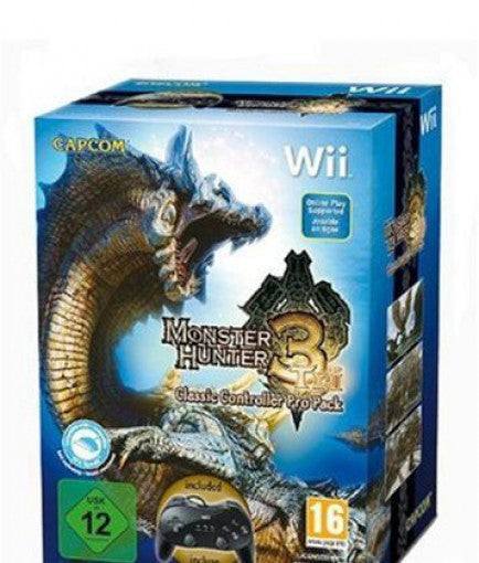 Monster Hunter Tri / 3 + Controller Pro Classic Pro Pack (DE)