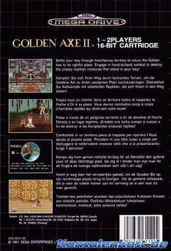 Golden Axe II (JP)