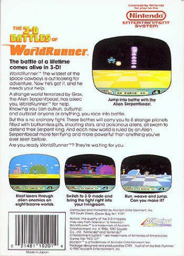 The 3-D Battles of WorldRunner (US)