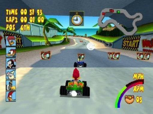 Woody Woodpecker Racing